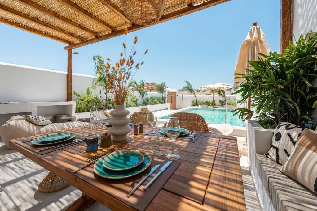 Villa Casacarma Iii, Private Pool, Boho Design, Lakhaniá